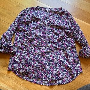 Splendid floral blouse, small